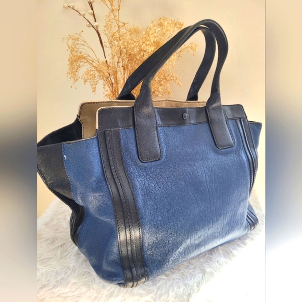 Chloé Allison blue tote bag - Picture 2 of 10